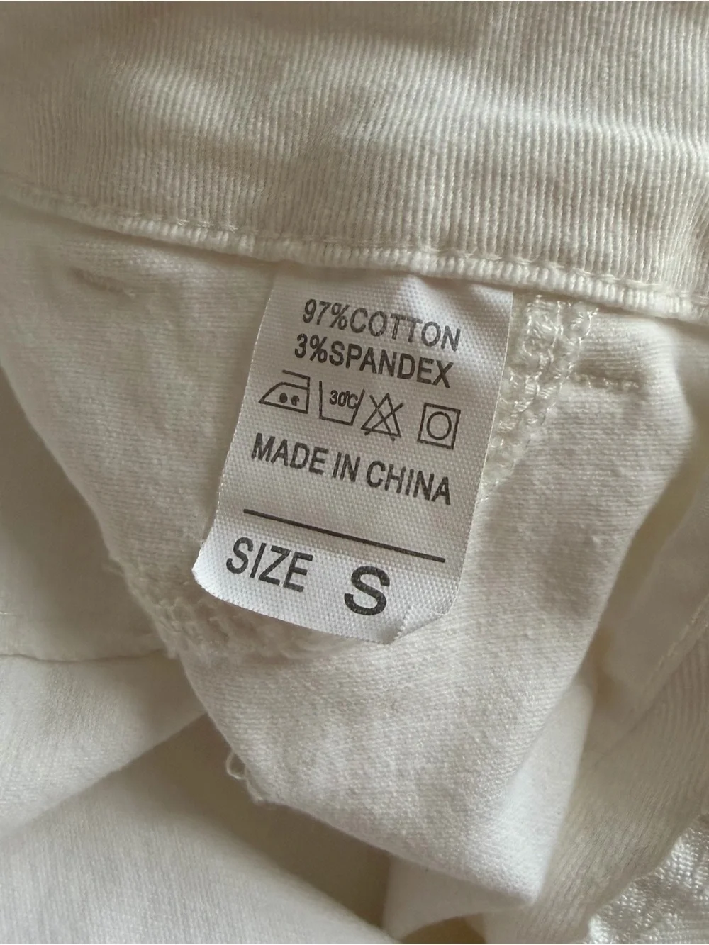 Amazon White Cargo Mini Skirt